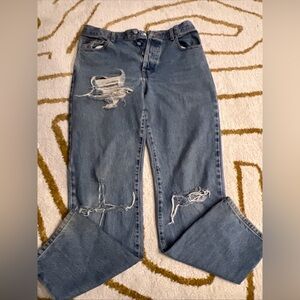 Vintage Calvin Klein Stone wash High Waisted Jeans Size 11